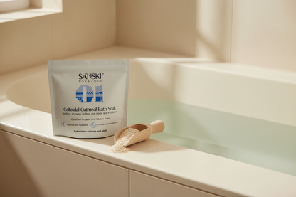 Sanski Colloidal Oatmeal Bath Soak – Lifestyle